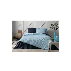 Özdilek Colormix Mint İndigo Çift Kişilik Nevresim Takımı Seti