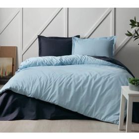 Özdilek Colormix Mint İndigo Çift Kişilik Nevresim Takımı
