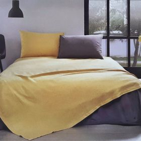 Özdilek Colormix Pamuklu Hardal Çift Kişilik Pike Takımı