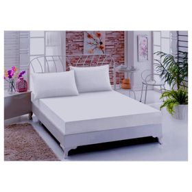 Özdilek Colormix Ranforce Yastık Kılıflı Beyaz 100x200 cm Çarşaf