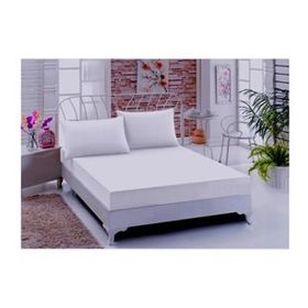 Özdilek Colormix Ranforce Yastık Kılıflı Beyaz 100x200 cm Çarşaf