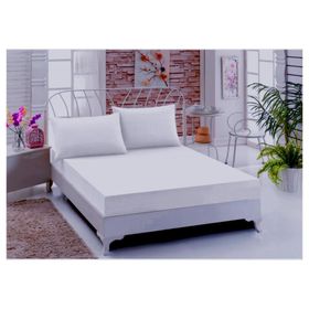 Özdilek Colormix Ranforce Yastık Kılıflı Beyaz 100x200 cm Çarşaf