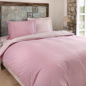 Özdilek Colormıx Rnf 200 x 220 cm Duz Pembe Murdum Renkli Çift Kişilik Nevresim Takımı