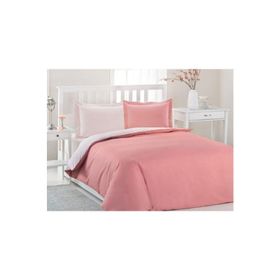 Özdilek Colormıx Rnf 200 x 220 cm Duz Pembe Murdum Renkli Çift Kişilik Nevresim Takımı