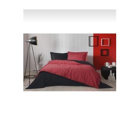 Özdilek Colormix Siyah Kırmızı Çift Kişilik Nevresim Takımı