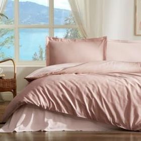 Özdilek Colormix Toprak Sütlü Kahve Çift Kişilik Ranforce Nevresim Takımı