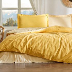 Özdilek Colourist Bal Sarısı Gold Tek Kişilik Ranforce Nevresim Takımı