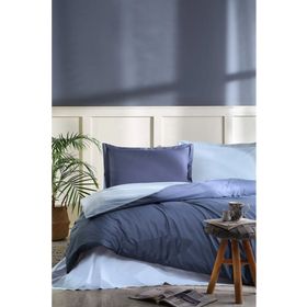 Özdilek Colourist Indigo Gök Mavisi Tek Kişilik Nevresim Takımı