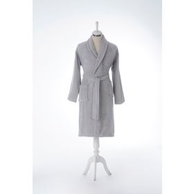 Özdilek Colourist Şalyaka Gri Unisex Bornoz