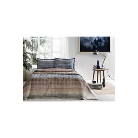 Özdilek Cuerda Lux Ranforce Lacivert Çift Kişilik Pike Takımı