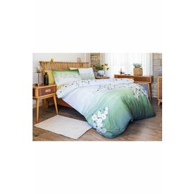 Özdilek Daffodil Yeşil Tek Kişilik Nevresim Takımı