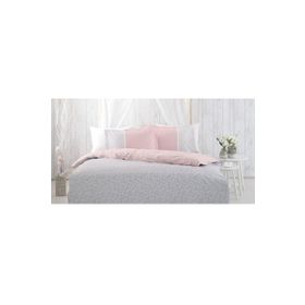 Özdilek Daisy Gri Çift Kişilik Nevresim Takımı