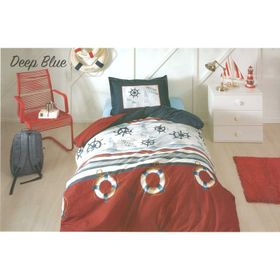 Özdilek Deep Blue Mavi Tek Kişilik Nevresim Takımı