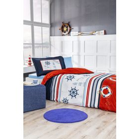 Özdilek Deep Blue Mavi Tek Kişilik Nevresim Takımı