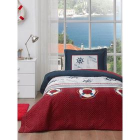 Özdilek Deep Dört Mevsim Kapitone Blue Tek Kişilik Nevresim Takımı
