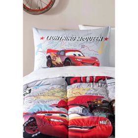 Özdilek Disney Cars On The Roa Gri Tek Kişilik Uyku Seti
