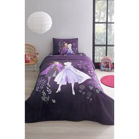 Özdilek Disney Frozen Natural Tek Kişilik Pike Takımı
