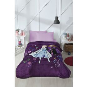 Özdilek Disney Frozen Naturel Lisanslı Tek Kişilik Çocuk Battaniyesi