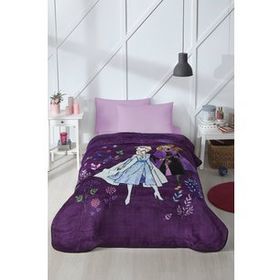 Özdilek Disney Frozen Naturel Lisanslı Tek Kişilik Çocuk Battaniyesi