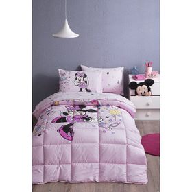 Özdilek Disney Minnie Mouse Icon Lisanslı Pembe Uyku Seti
