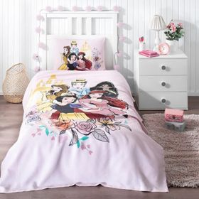 Özdilek Disney Princess Rose Lisanslı Ranforce Tek Kişilik Pike Takımı
