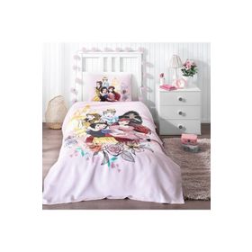 Özdilek Disney Princess Rose Lisanslı Ranforce Tek Kişilik Pike Takımı