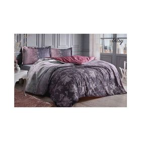 Özdilek Ditsy Ranforce 220x240 cm Mor Çift Kişilik Nevresim Takımı