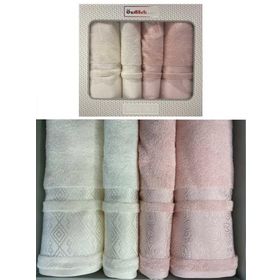 Özdilek Dory Best Set Krem Pudra Banyo Havlu Takımı