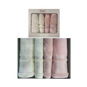 Özdilek Dory Best Set Krem Pudra Banyo Havlu Takımı
