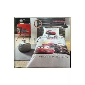 Ozdilek Dsny Cars On The Road Ranforce Gri Tek Kişilik Nevresim Takımı