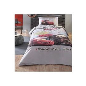 Ozdilek Dsny Cars On The Road Ranforce Gri Tek Kişilik Nevresim Takımı