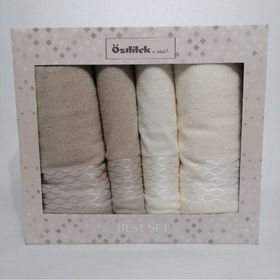 Özdilek Elissa Best Set Krem Bej Banyo Hamam Takımı