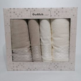 Özdilek Elissa Best Set Krem Taş Banyo Hamam Takımı