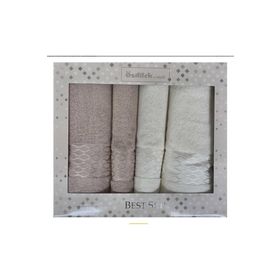 Özdilek Elissa Best Set Krem Taş Banyo Hamam Takımı