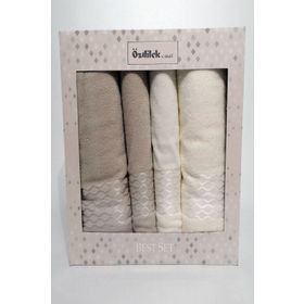 Özdilek Elissa Best Set Krem Taş Banyo Hamam Takımı