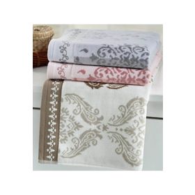 Özdilek Emily 3 Adet 50x90 cm Gri Pembe Kahve El Yüz Havlusu