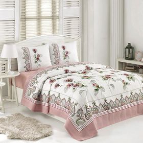 Özdilek Fiore Pembe Tek Kişilik Pike Takımı