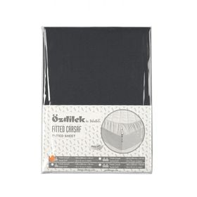 Özdilek Fitted Antrasit 100x200 Lastikli Tek Kişilik Çarşaf Seti