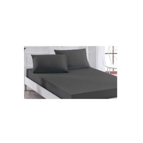Özdilek Fitted Antrasit 100x200 Lastikli Tek Kişilik Çarşaf Seti
