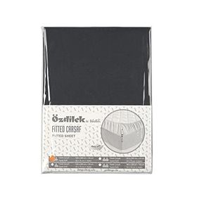 Özdilek Fitted Antrasit 100x200 Lastikli Tek Kişilik Çarşaf Seti