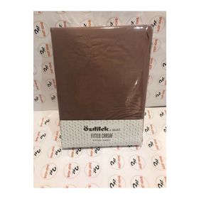 Özdilek Fitted Lastikli Kahve 160x200+30 cm Çift Kişilik Çarşaf