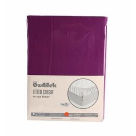 Özdilek Fitted Mor Çift Kişilik Çarşaf