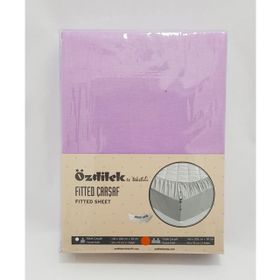 Özdilek Fitted Mor Çift Kişilik Çarşaf