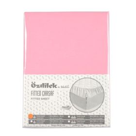 Özdilek Fitted Pembe 160x200 Lastikli Çift Kişilik Çarşaf Seti