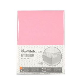 Özdilek Fitted Pembe 160x200 Lastikli Çift Kişilik Çarşaf Seti