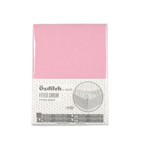Özdilek Fitted Pembe 160x200 Lastikli Çift Kişilik Çarşaf Seti