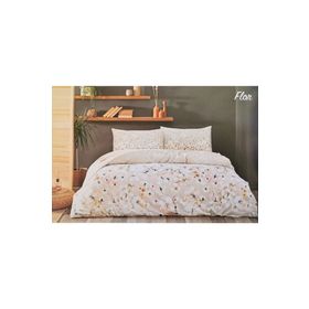 Özdilek Flor Sarı Tek Kişilik Nevresim Takımı
