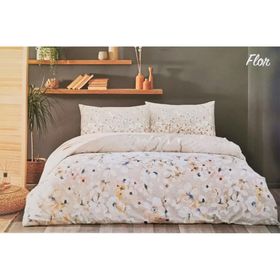 Özdilek Flor Sarı Tek Kişilik Nevresim Takımı