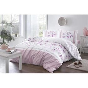 Özdilek Florid Pembe Tek Kişilik Nevresim Takımı