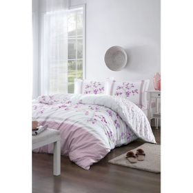 Özdilek Florid Pembe Tek Kişilik Nevresim Takımı